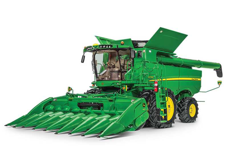 John Deere combine