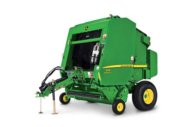 John Deere baler