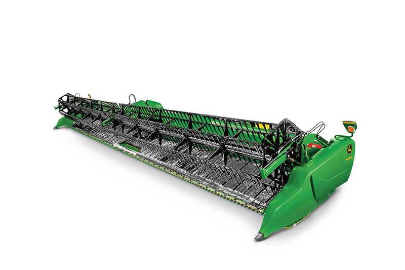 John Deere draper platform