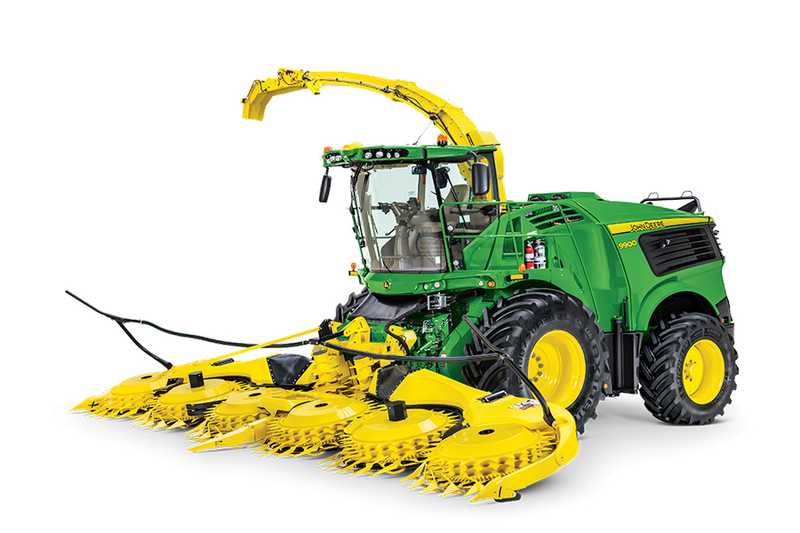 John Deere self-propelled forage harvester