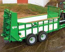 Hydraulic Push Manure Spreaders